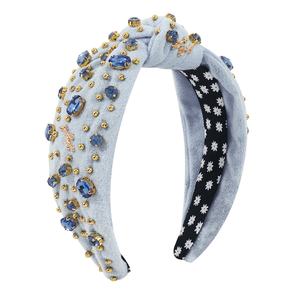 Statement headband styled with an understated outfit