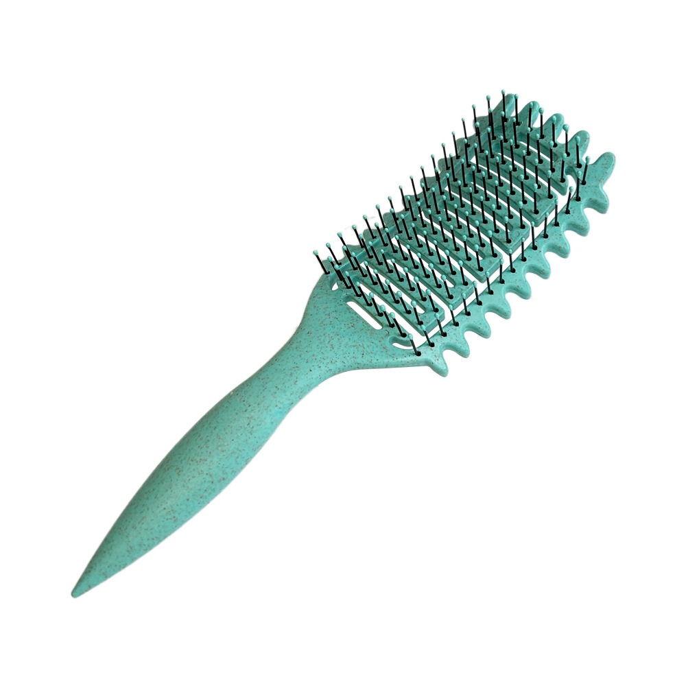 Turquoise brush with tapered pointed sectioning handle