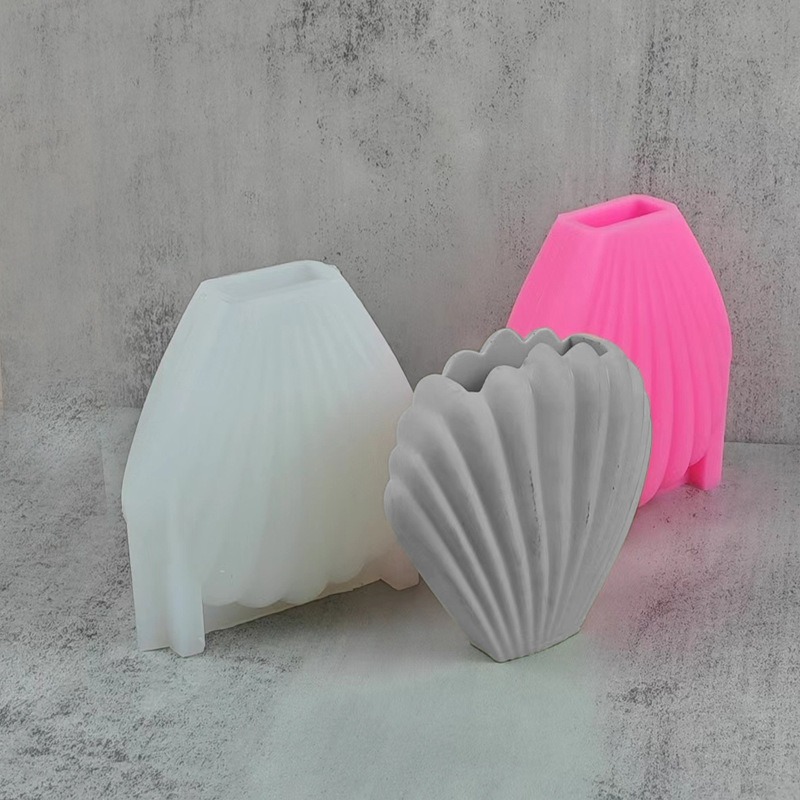 Shell vase silicone mold DIY dropshipping - EPROLO