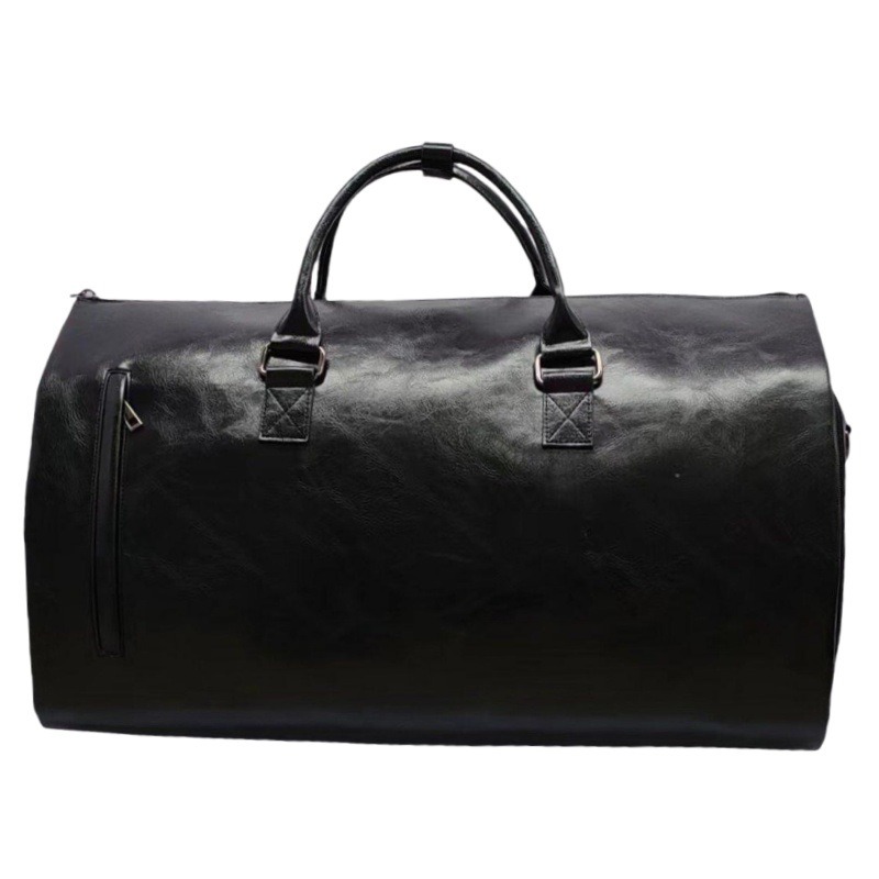 PU waterproof travel bag with large capacity portable folding bag multifunctional wet dry separation