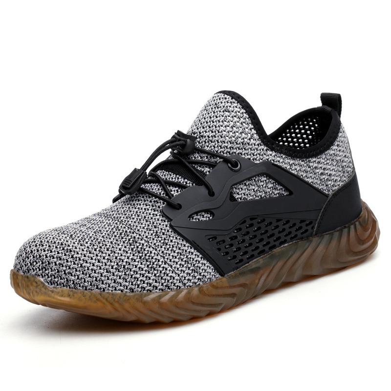 Safety shoes are breathable, lightweight, impact resistant, and puncture resistant. Labor protection shoes image 4