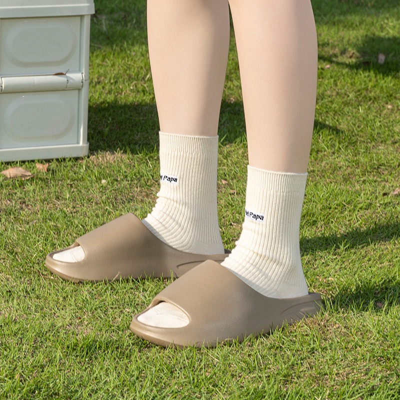 Slippers Men's Internet celebrity coconut slippers summer outer wear thick-soled beach slippers image 5