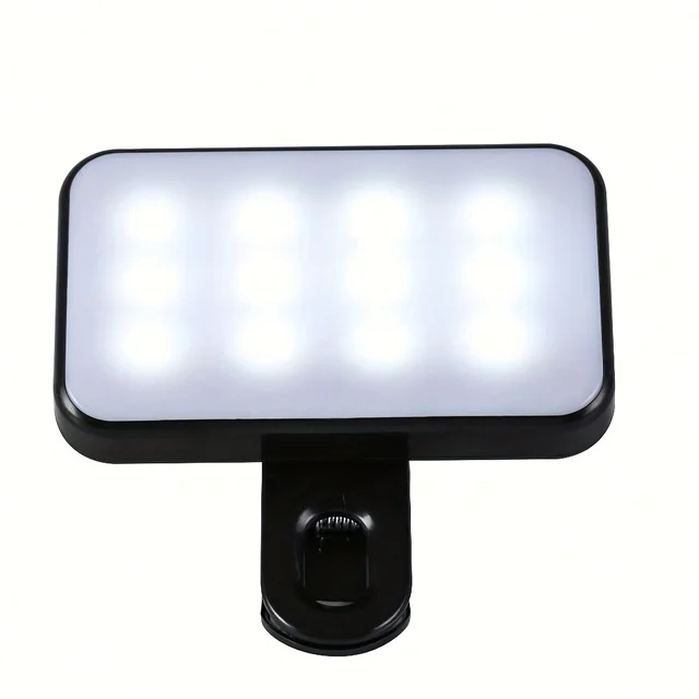 Portable 3-Mode LED Fill Light for Streaming