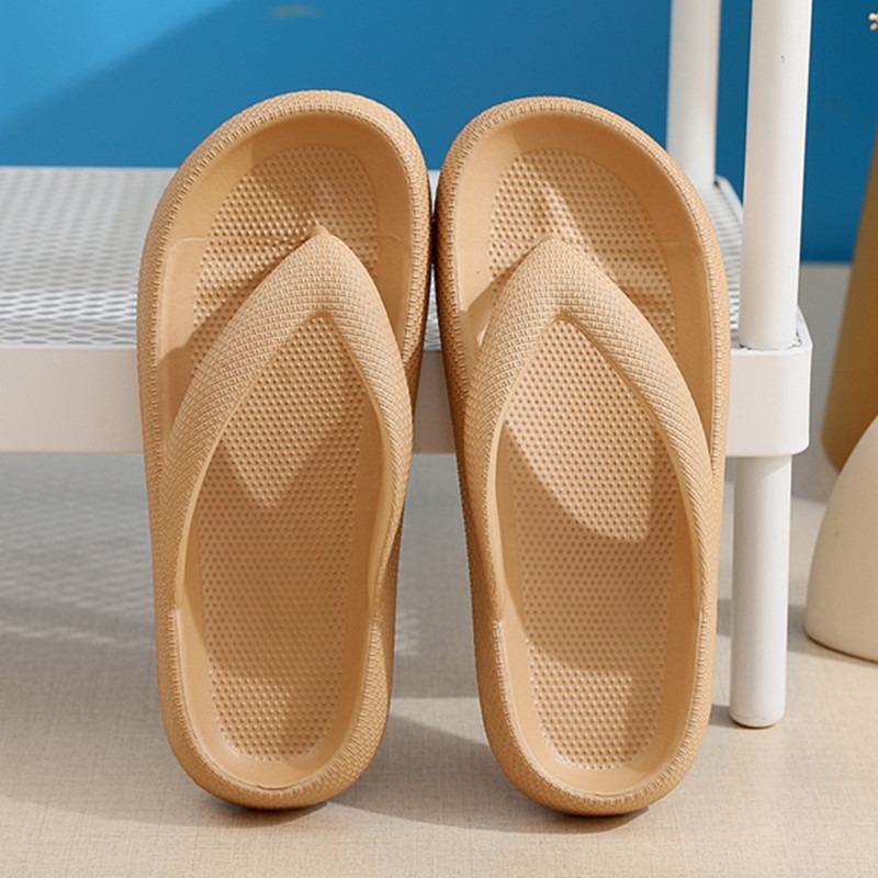 style flip flops non-slip outdoor summer soft bottom bathroom couple outdoor sandals casual thick bottom sandals image 7