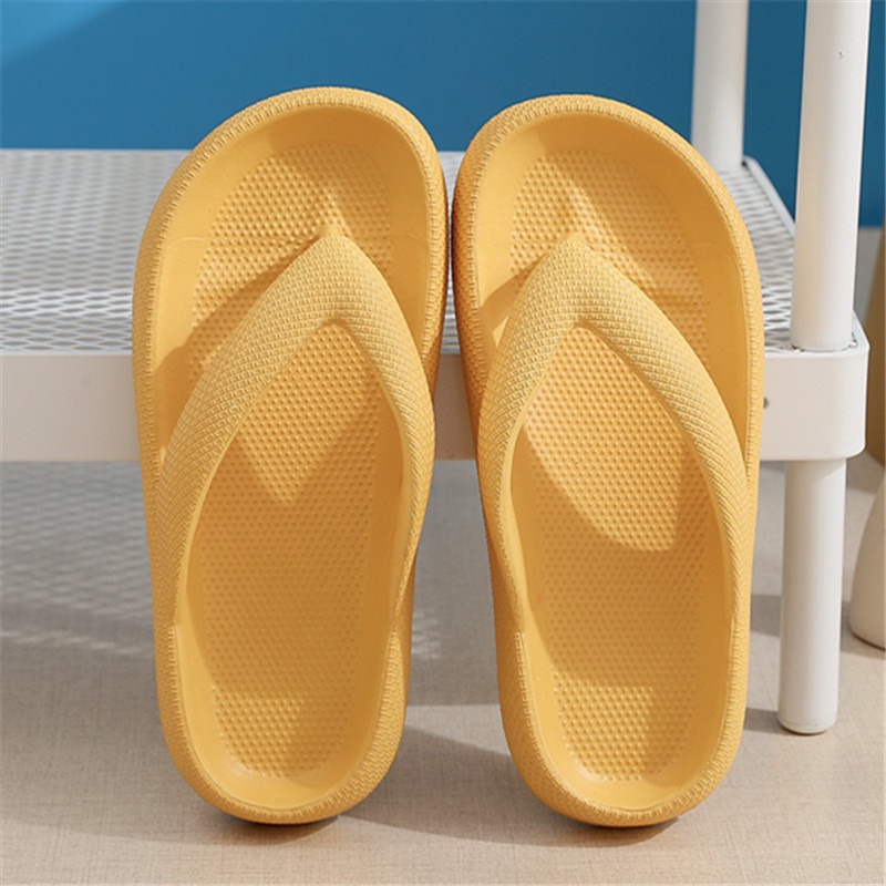 style flip flops non-slip outdoor summer soft bottom bathroom couple outdoor sandals casual thick bottom sandals image 4