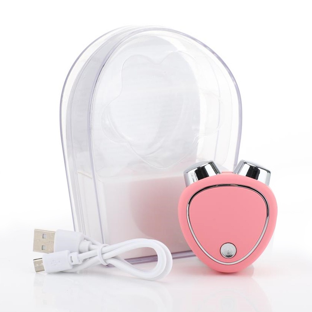 Device packed in clear protective case with USB cable.