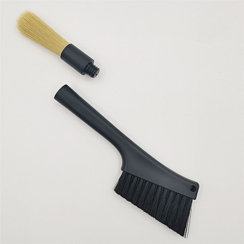Threaded brush section detached from handle
