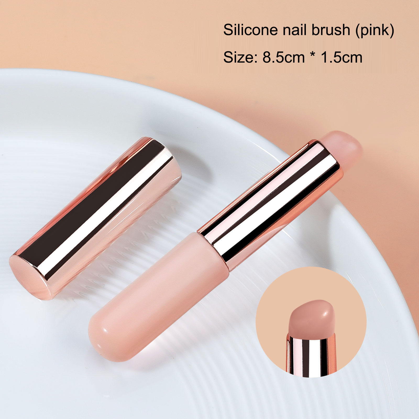 Nail Patching Gel Gradient Halo Dye Silicone Brush ​