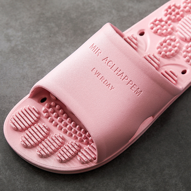 Home Bathroom Non-slip Indoor Slippers Supermarket Hotel Men's And Women's Massage House Soft Foams Slippers image 5