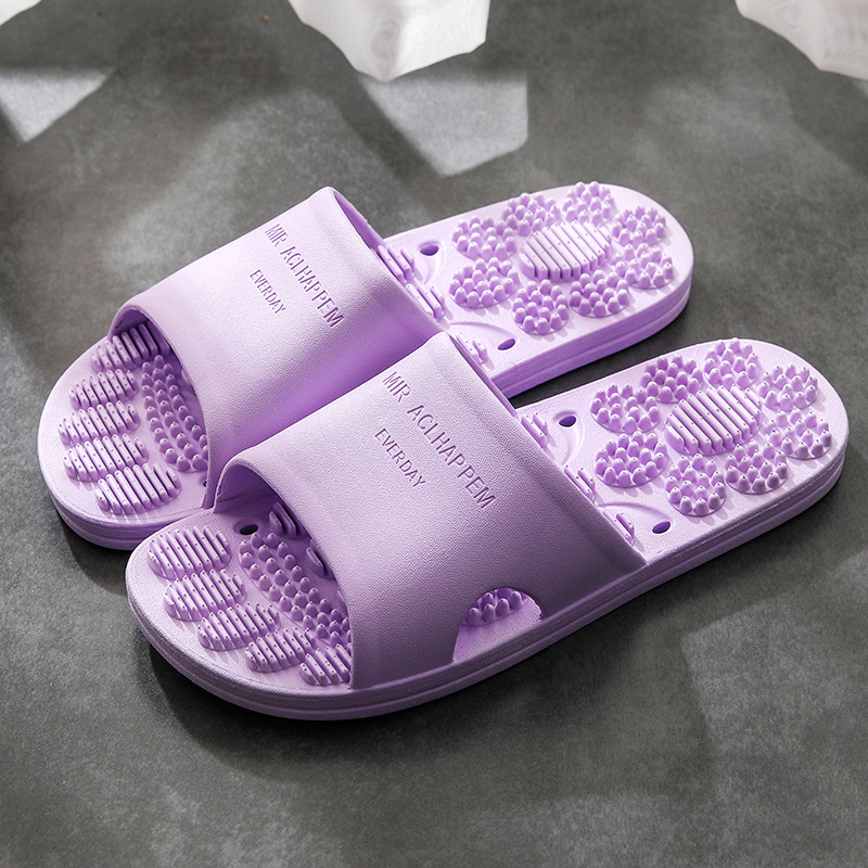Home Bathroom Non-slip Indoor Slippers Supermarket Hotel Men's And Women's Massage House Soft Foams Slippers image 11