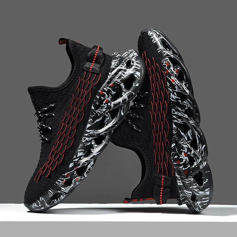Blade shoes men's casual shoes men's fly woven mesh breathable running shoes men's mesh shoes image 6
