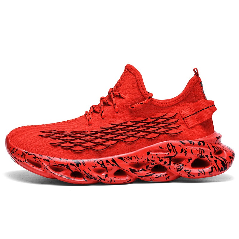 Blade shoes men's casual shoes men's fly woven mesh breathable running shoes men's mesh shoes image 5