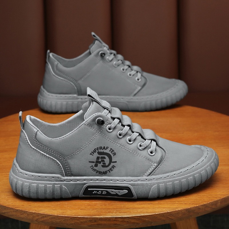 Labor protection shoes, men's shoes, summer breathable construction site work shoes, Korean version versatile cloth shoes
