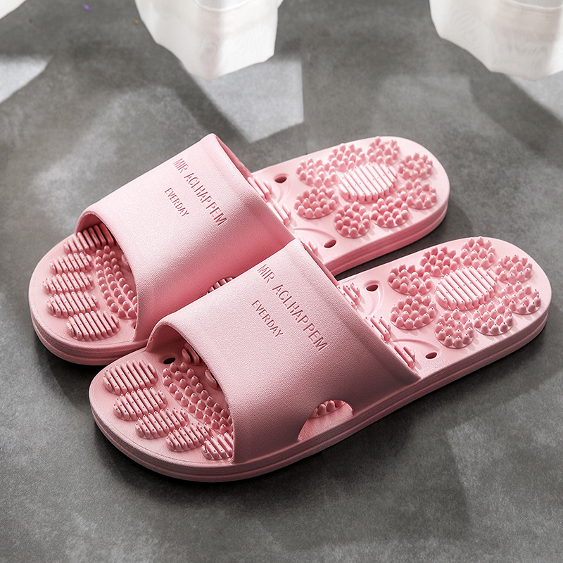 Home Bathroom Non-slip Indoor Slippers Supermarket Hotel Men's And Women's Massage House Soft Foams Slippers image 10