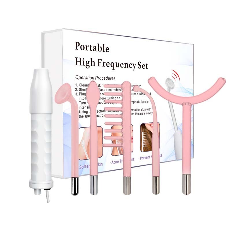  Red Light Therapy Wand Machine Portable High Frequency Comb Facial Professional Skin Care electrotherapy Device