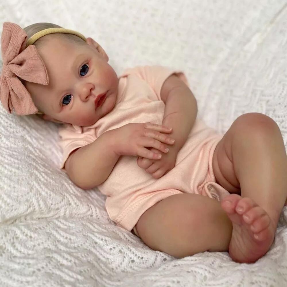 18 inch enamel simulated baby rebirth doll baby toy dropshipping - EPROLO