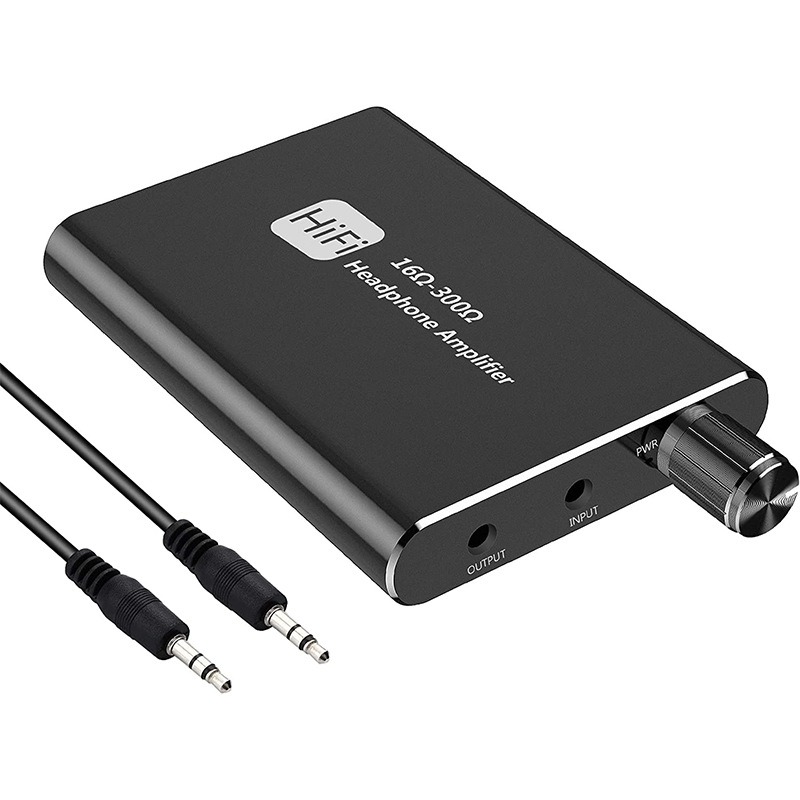 Portable headphone amplifier with high fever, heavy bass, no low noise, HiFi headphone amplifier
