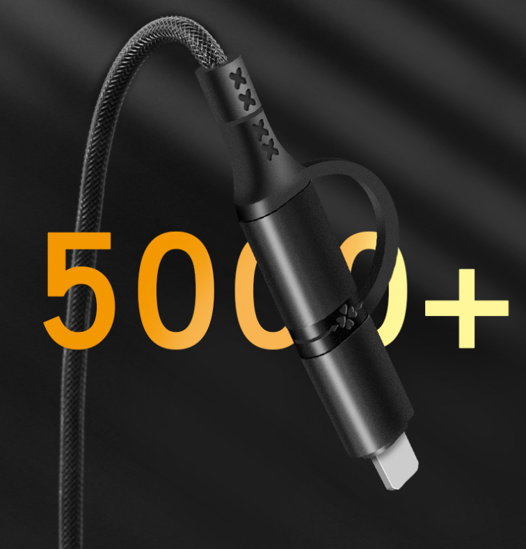 Braided 4-in-1 Fast-Charging Cable PD60W (Apple/Huawei) 6