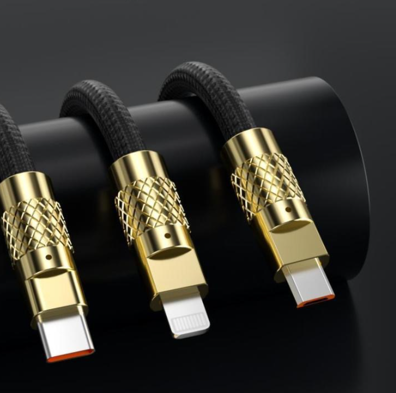 120W Fast-Charging Type-C Cable with 2-Port Splitter 3