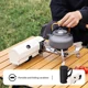 Camping Gas Stove 2600W Portable Folding Cassette Gas Burner Outdoor Picnic Travel Cooking Grill