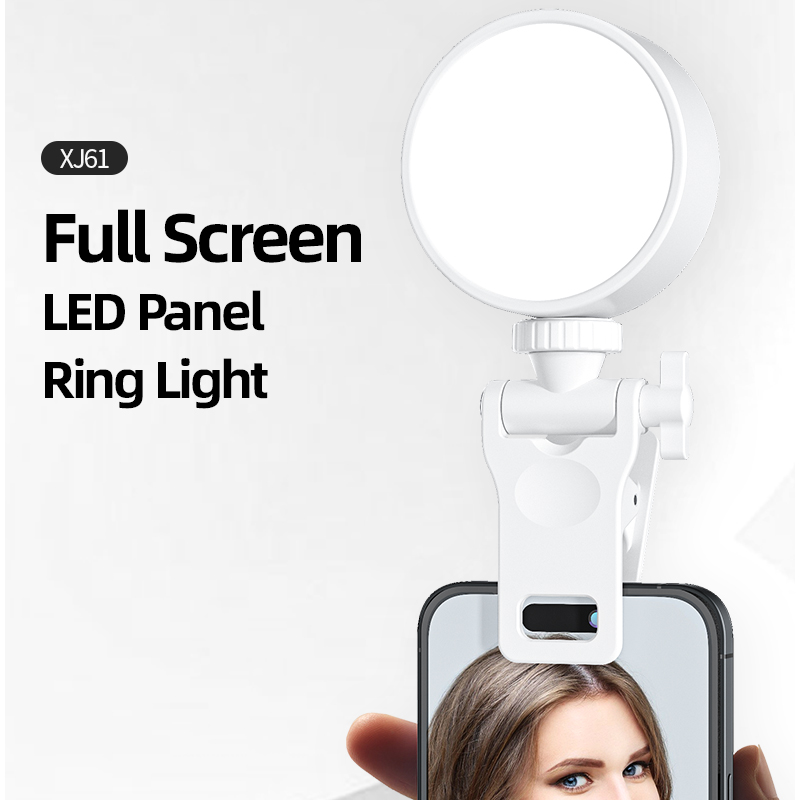 Mini fill light, mobile tofu selfie light, video conference live magnetic pocket