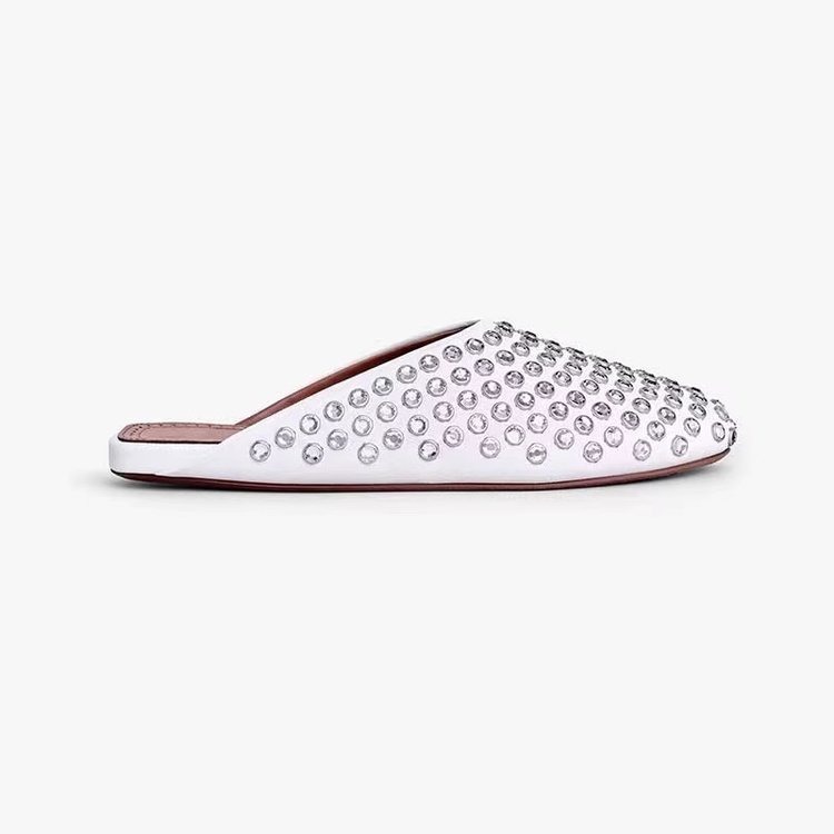 Rhinestone rivet toe cap sandals for women, European and American , women's outer wear shoes