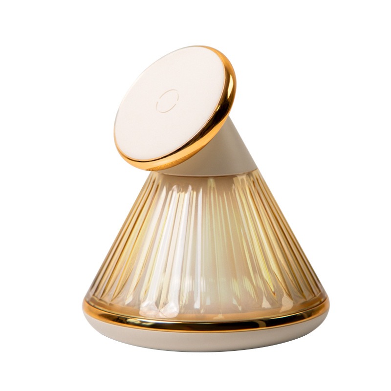 Conical adjustable magnetic wireless charger with night light suitable for iPhone 15W wireless