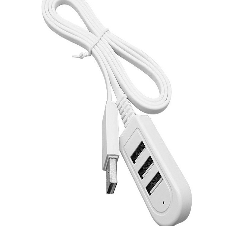 USB 3-Port Splitter Hub for Charging & Data 5