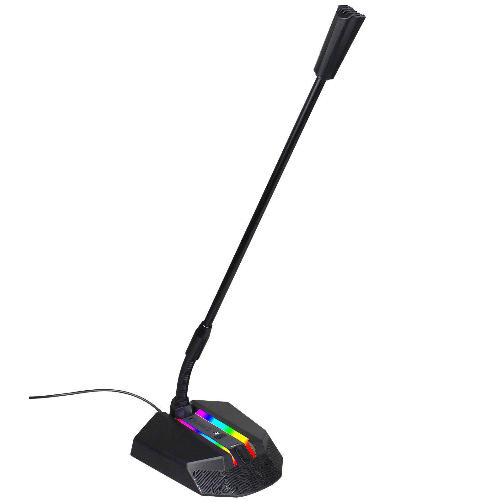 desktop RGB luminous condenser microphone live broadcast shouting microphone gaming