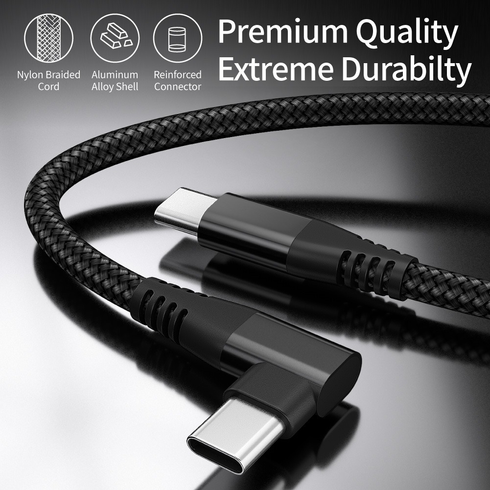 Elbow Type-C Fast-Charging Cable (Type-C to Type-C) 6
