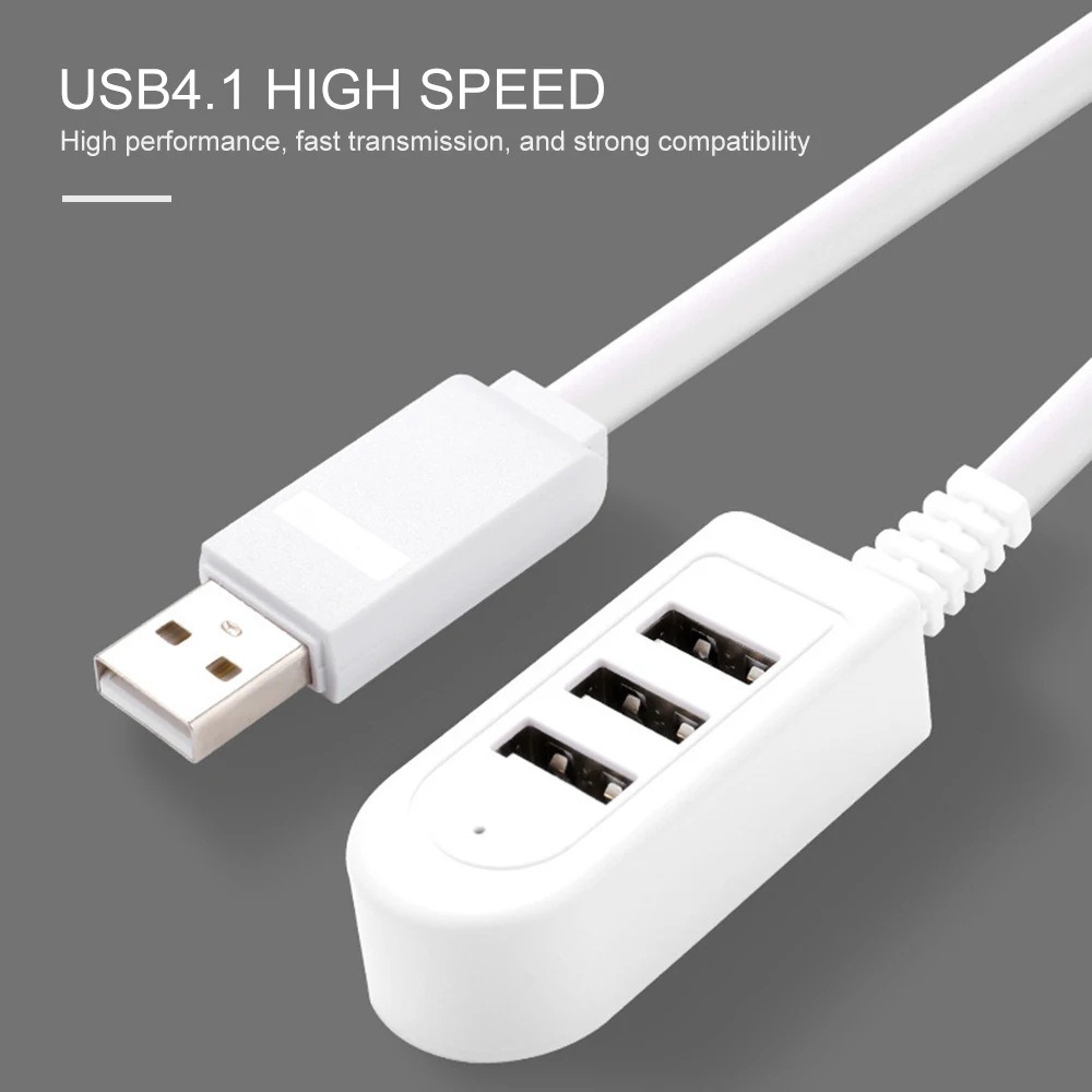 USB 3-Port Splitter Hub for Charging & Data 2
