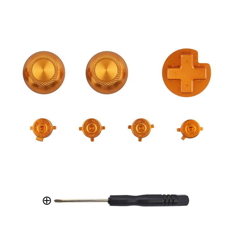 Suitable for replacing Nintendo Switch Pro controller button accessories with metal buttons on