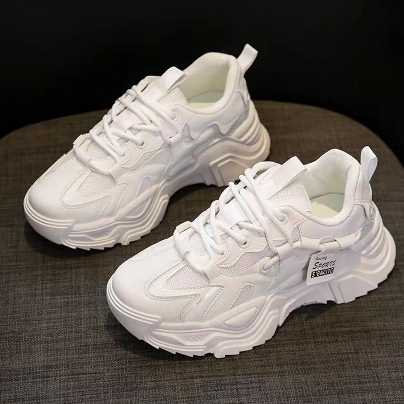 Versatile height increasing sports shoes for women thick soled breathable running shoes for women image 4