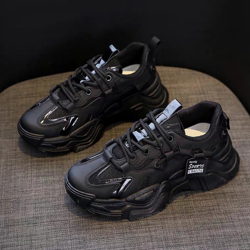 Versatile height increasing sports shoes for women thick soled breathable running shoes for women image 3