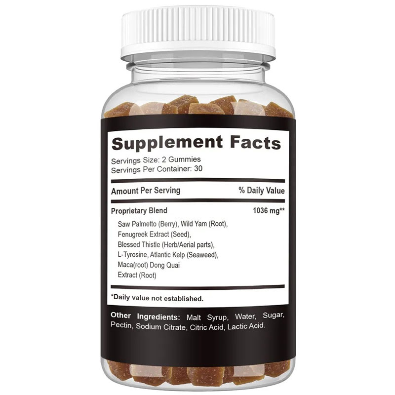 Detailed Supplement Facts label showing ingredients and dosage, emphasizing transparency