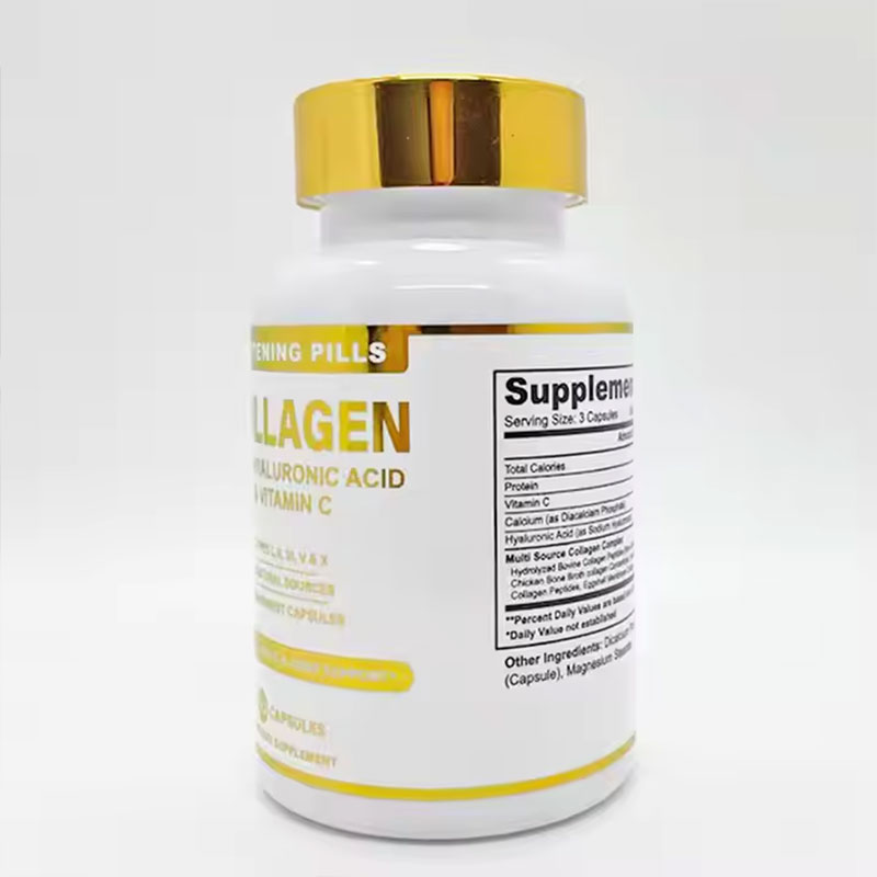 Back of bottle displaying supplement facts panel, symbolizing the science behind the solution to inner health concerns