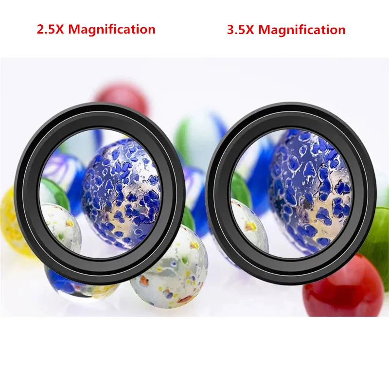 Blue binocular surgical loupes photographed for a close product view