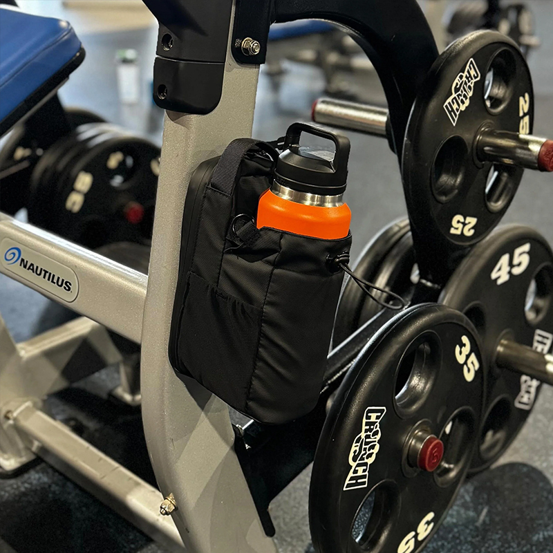 Magnetic Sling Bag for Men & Women. Ideal as a gym, travel, and work bag. Keeps your belongings off