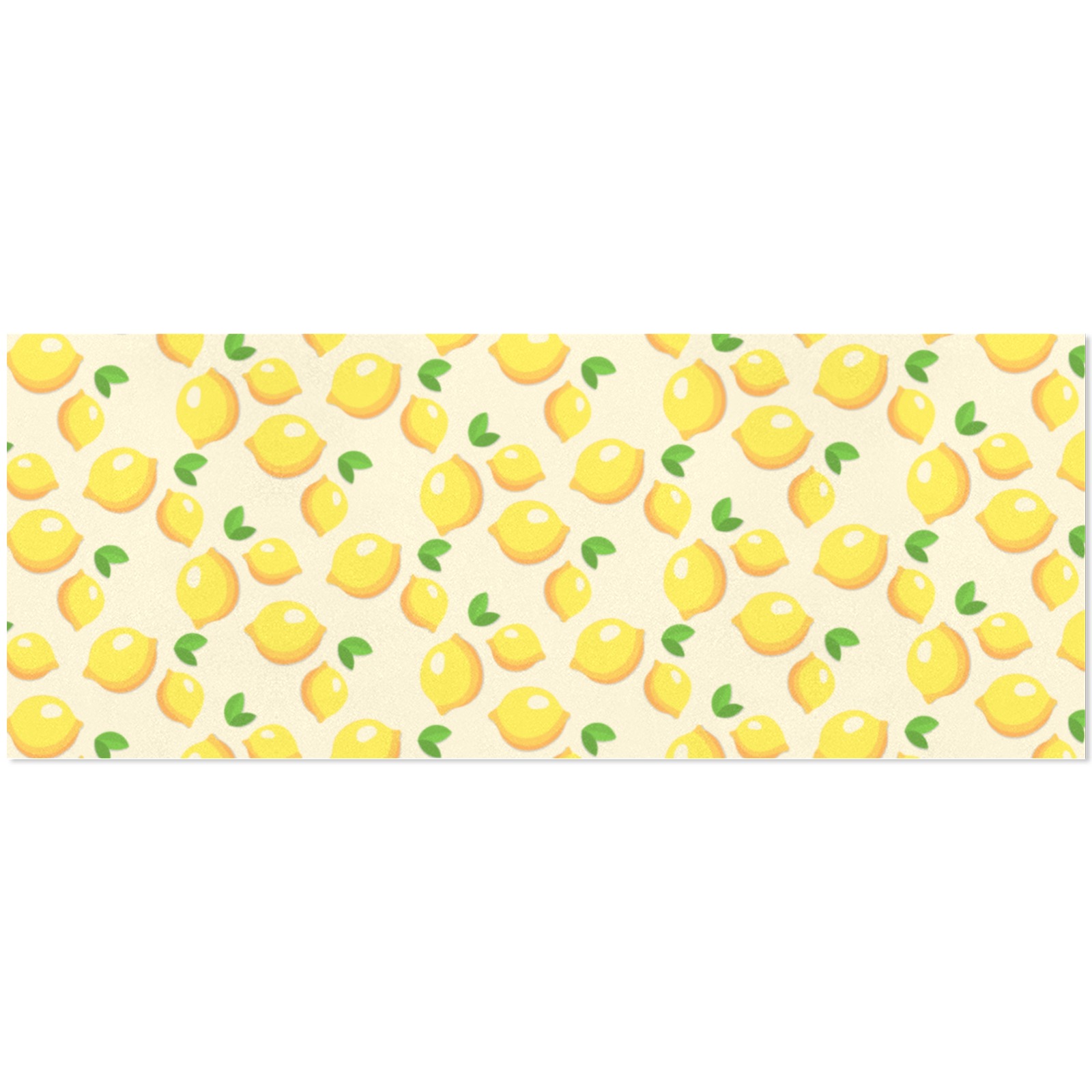 Lemon pattern gift wrapping paper, 58x22.8 inches, perfect for birthday gifts and parties.