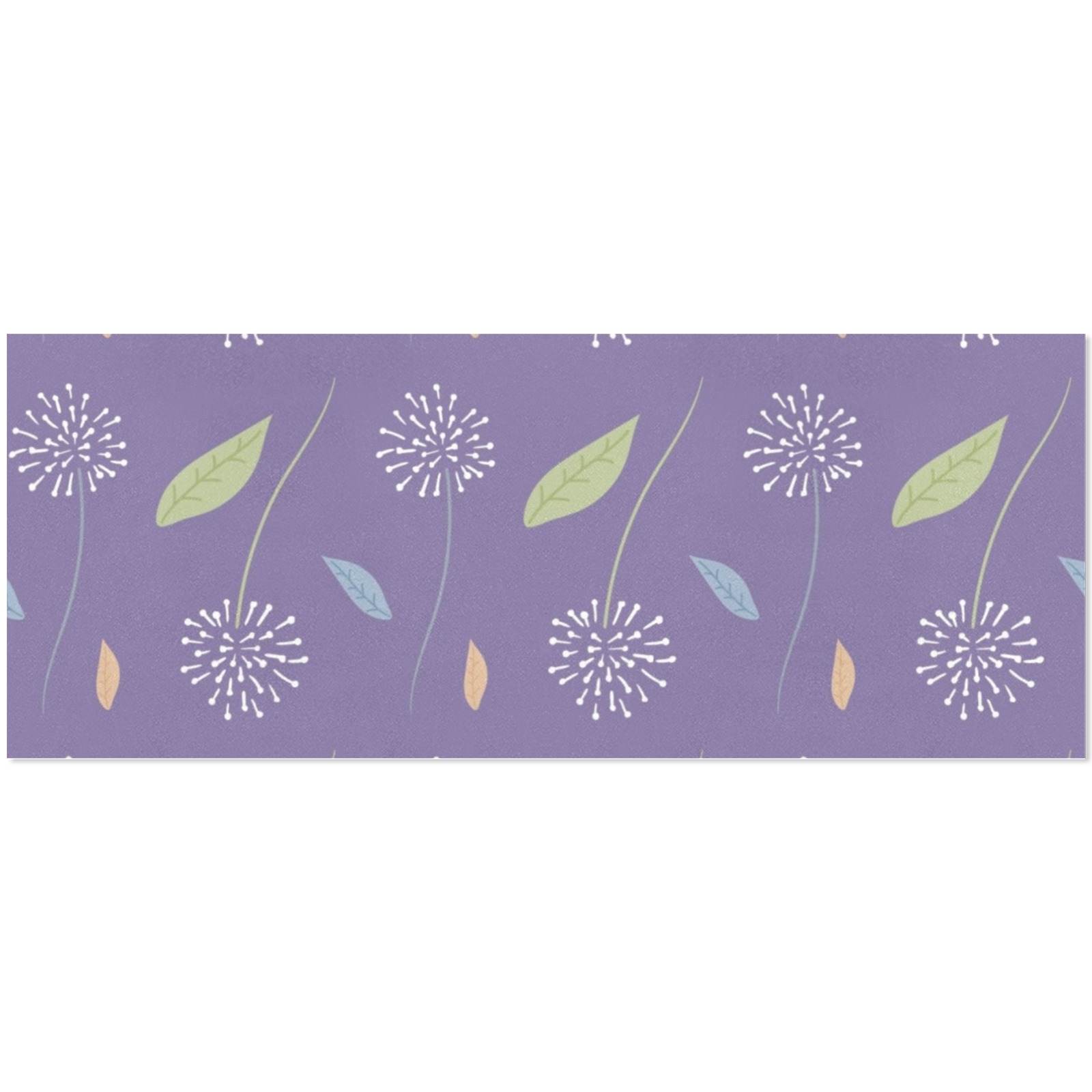 Purple floral gift wrapping paper roll, perfect for birthdays and holidays