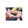 Hands holding together, symbolizing teamwork, personalized gifts, and custom photo puzzles.
