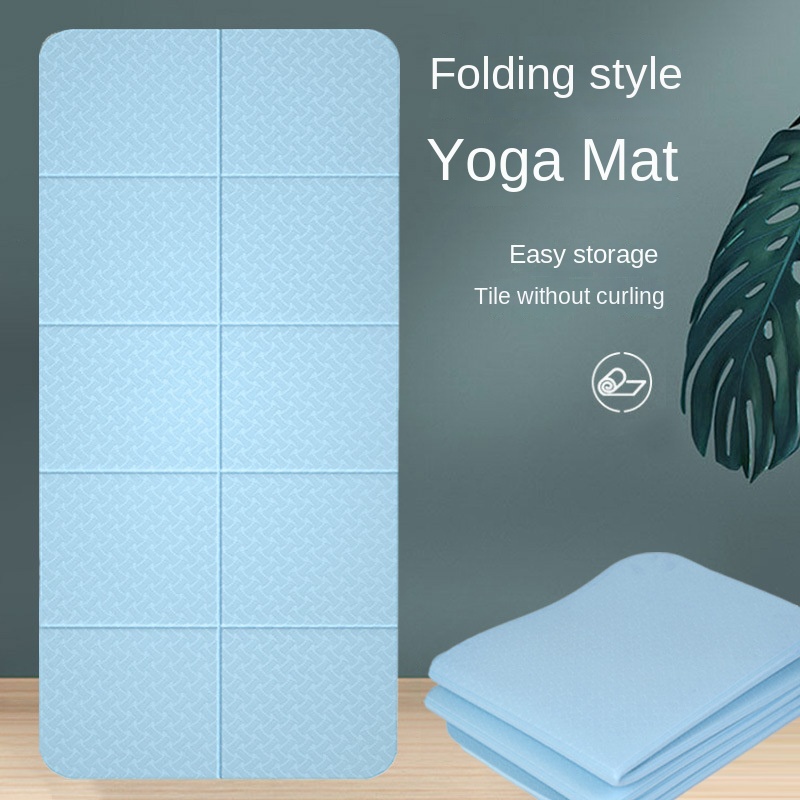 Folding yoga mat outdoor yoga mat