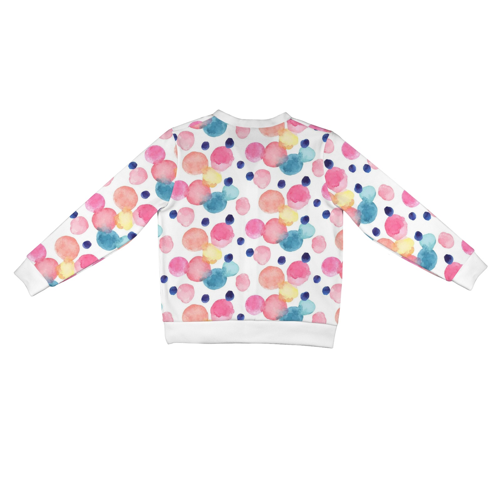 Women's Cardigan with colorful polka dot print, comfortable and stylish for daily wear
