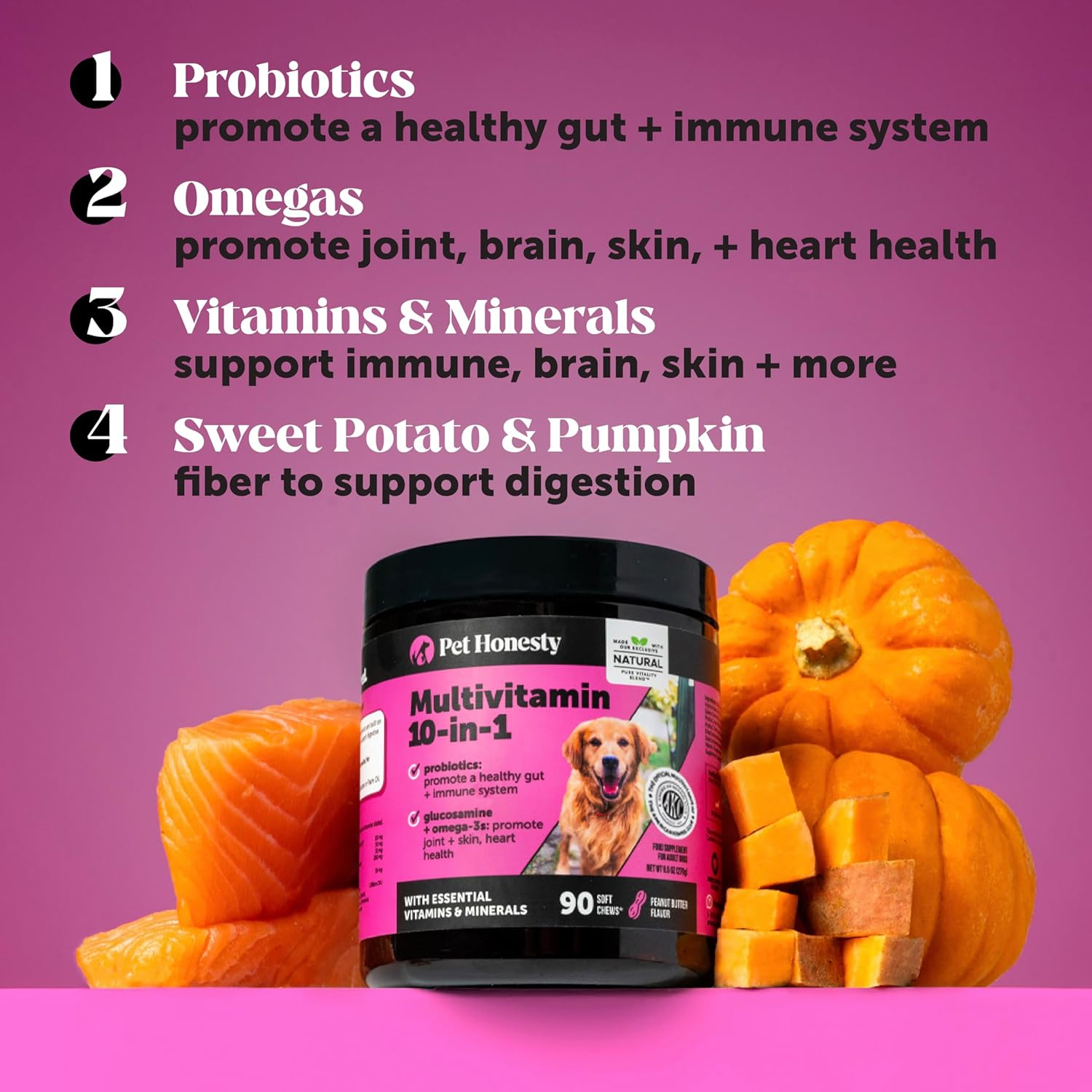 Multivitamin chews for dog