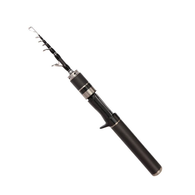 Portable Ultra - Short Carbon Fiber Telescopic Fishing Rod: 1.5m/1.68m/1.8m Options, Ideal for Sea