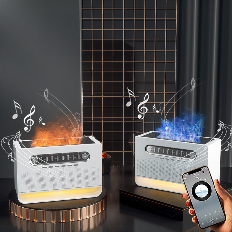 Haut-parleur Bluetooth Portable à bruit blanc, aide au sommeil, veilleuse, humidificateur, Machine