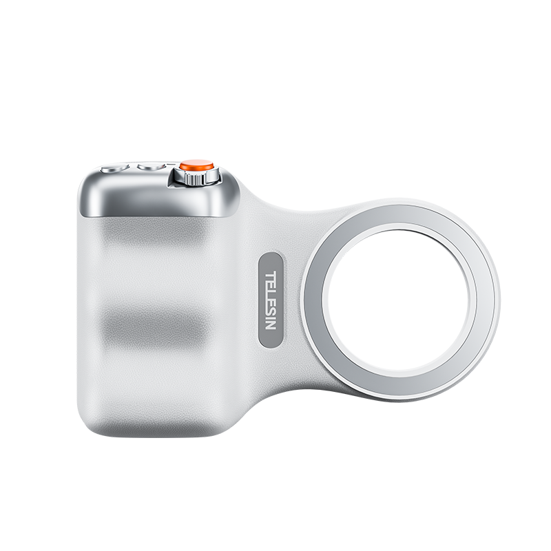 MagSafe Compatible Fun Photography Grip: MFi Certified Wireless Bluetooth Stabilizer for Shake-Free
