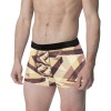 Custom Men's All Over Print Boxer Briefs Made In Queens USA front