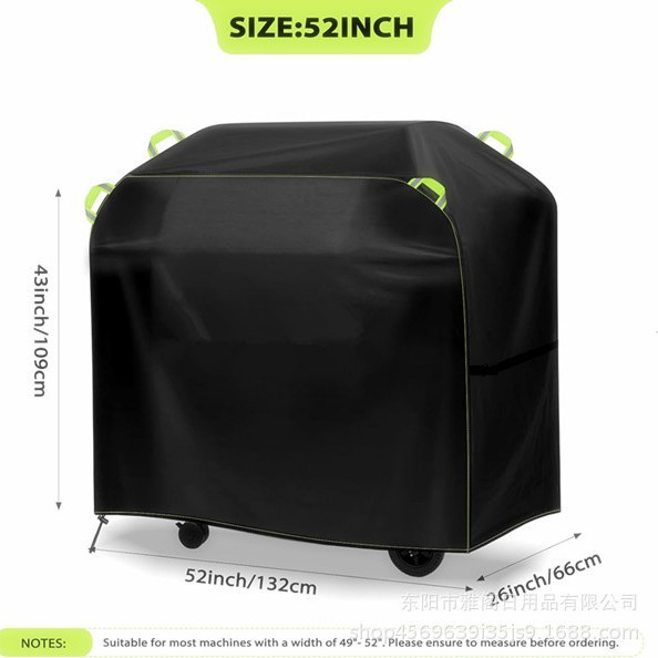 Waterproof, Dustproof, Fire-Resistant 420D Oxford BBQ Grill Cover
