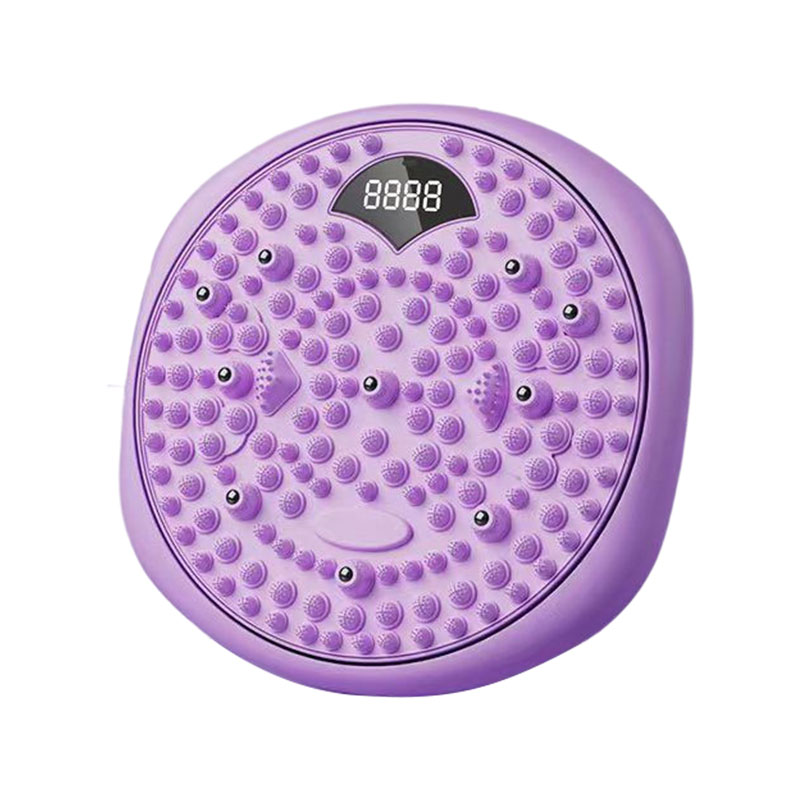 Intelligent Magnetic Twist Disc for Waist & Body Shaping - Non-Slip Mat with Auto Count & Type-C